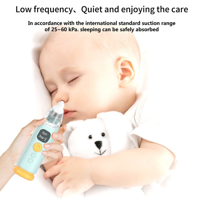 Baby Electric Nasal Aspirator – Gentle & Safe Nose Cleaner for Infants and Kids