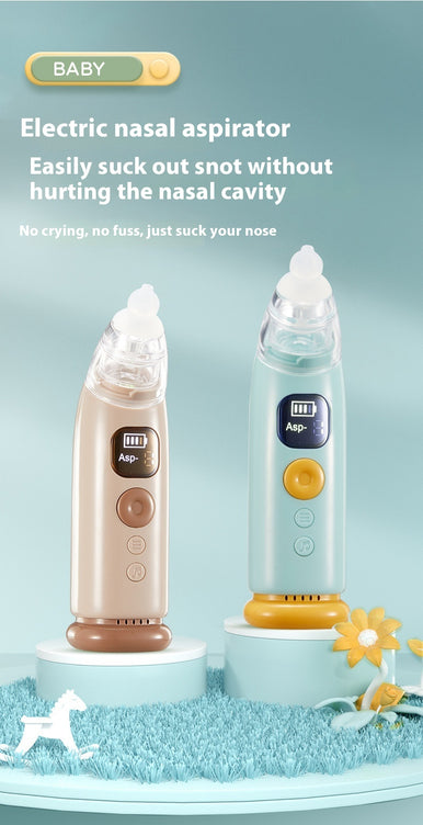 Baby Electric Nasal Aspirator – Gentle & Safe Nose Cleaner for Infants and Kids