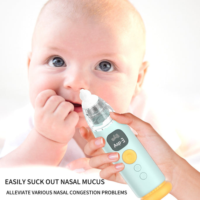 Baby Electric Nasal Aspirator – Gentle & Safe Nose Cleaner for Infants and Kids