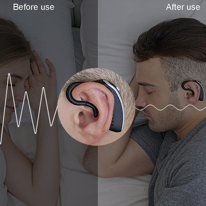 24H Bluetooth Anti-Snoring Device – Smart Sleep Aid Earset with Snore Detection & Data Tracking