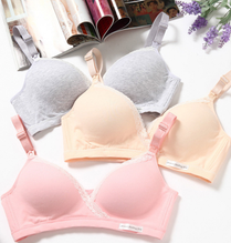 Wireless Nursing Bra with Double Buckle – Comfortable Maternity & Breastfeeding Support for Moms