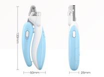 LED Pet Nail Clippers with Electric Nail Grinder – Safe & Easy Grooming for Dogs and Cat