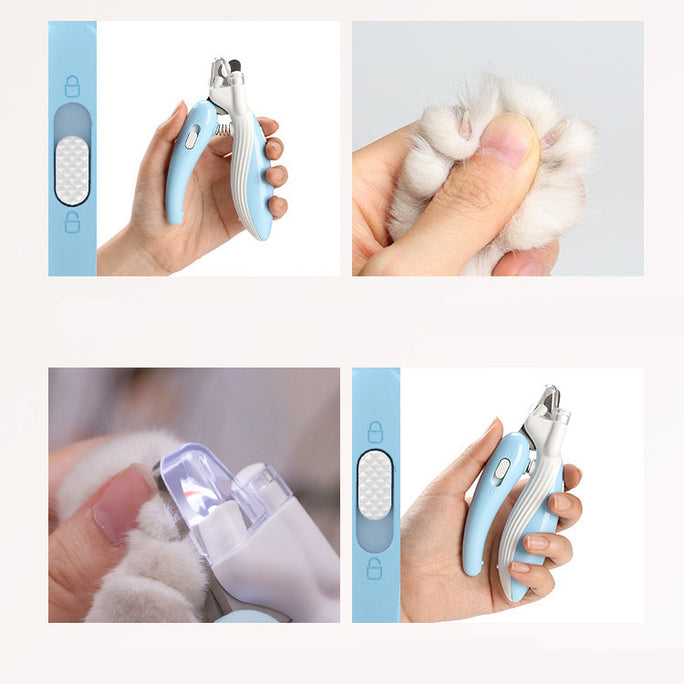 LED Pet Nail Clippers with Electric Nail Grinder – Safe & Easy Grooming for Dogs and Cat